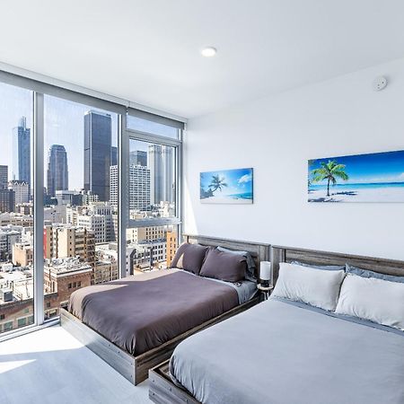 Top Floor High Rise 3 Bed Dtla Skyscraper Penthouse Los Angeles Eksteriør bilde