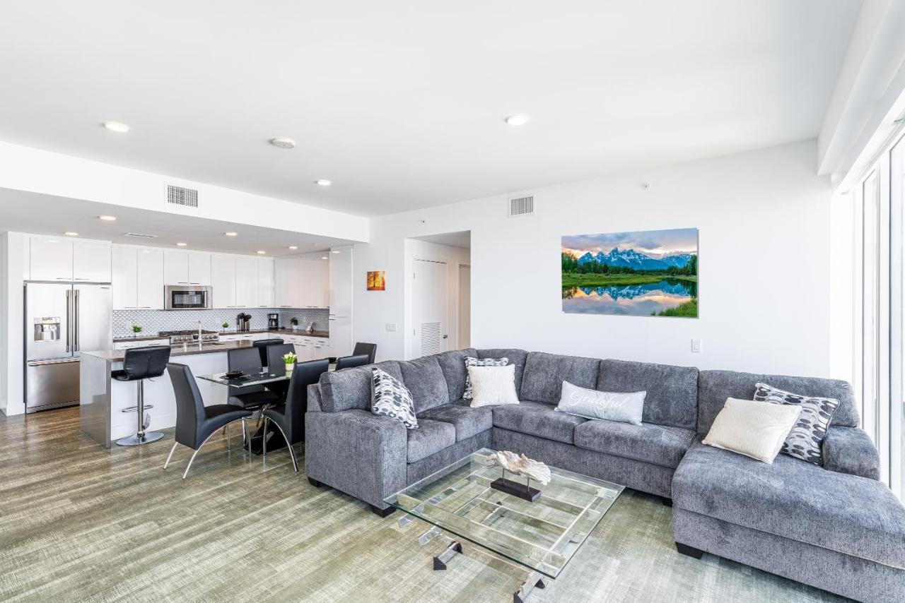 Top Floor High Rise 3 Bed Dtla Skyscraper Penthouse Los Angeles Eksteriør bilde