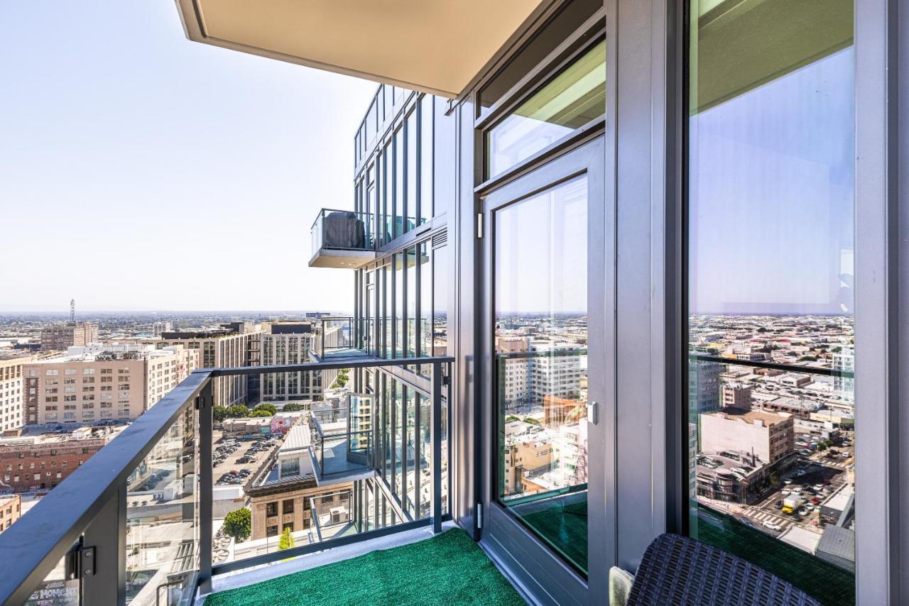 Top Floor High Rise 3 Bed Dtla Skyscraper Penthouse Los Angeles Eksteriør bilde
